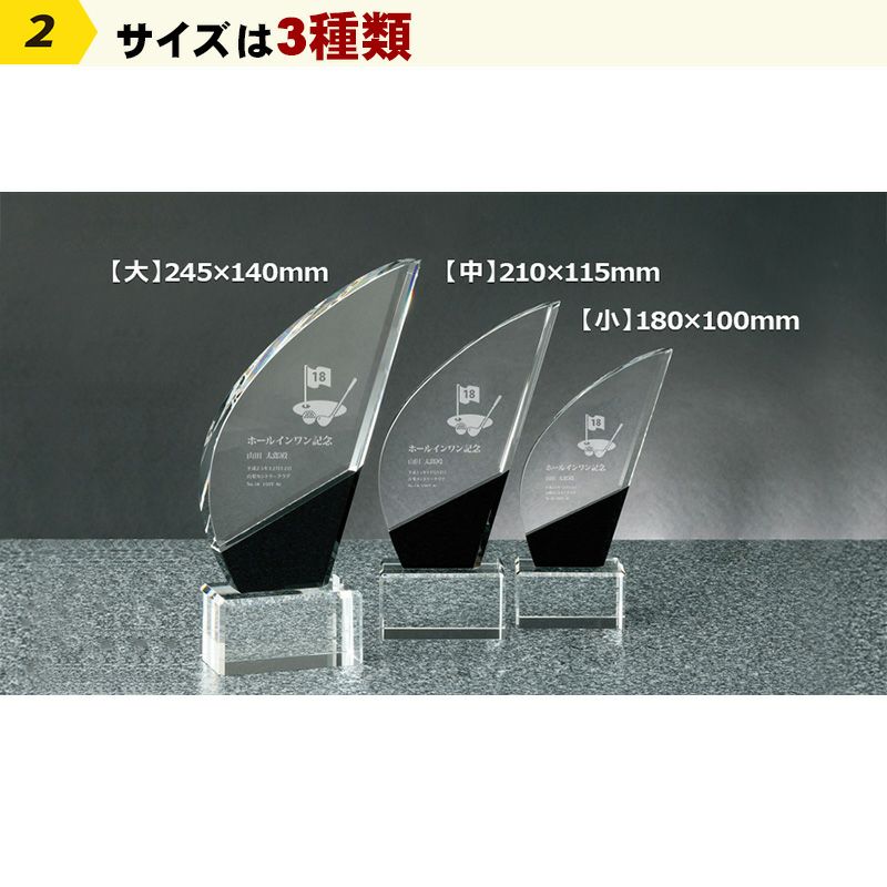 ホールインワン記念品　楯