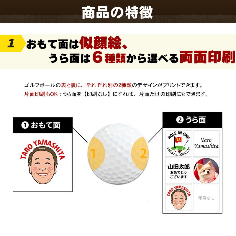 【新品】タイトリストProV1 韓国ゴルファー似顔絵/サイン 新品】タイトリストProV1 韓国ゴルファー似顔絵/サイン