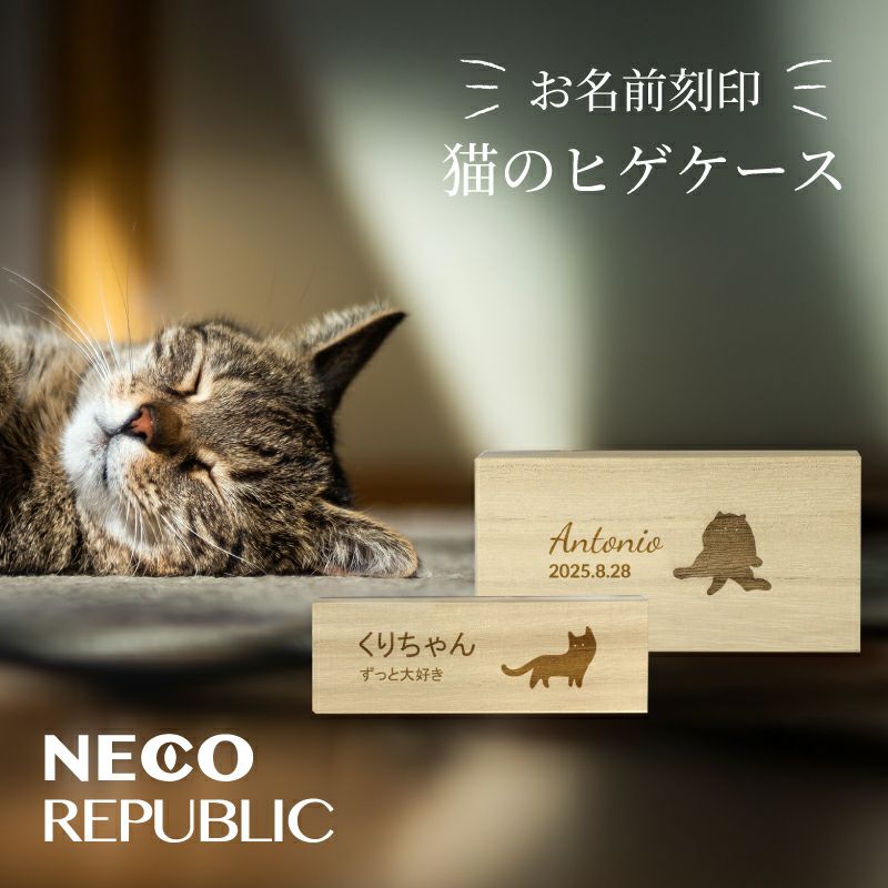 猫ひげケース、小物入れ